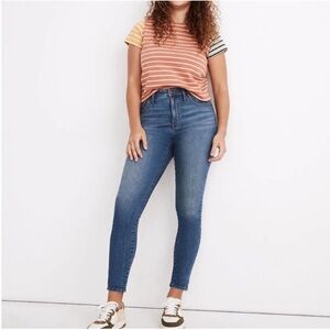 Madewell 10” High Rise Skinny Crop Jeans Denim 25